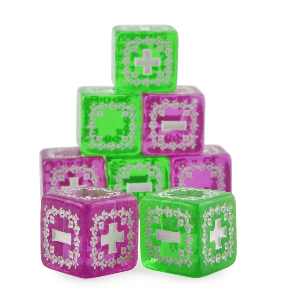 RPG Fudge Dice Set (Case of 52) - 52X_TV_06329_CASE