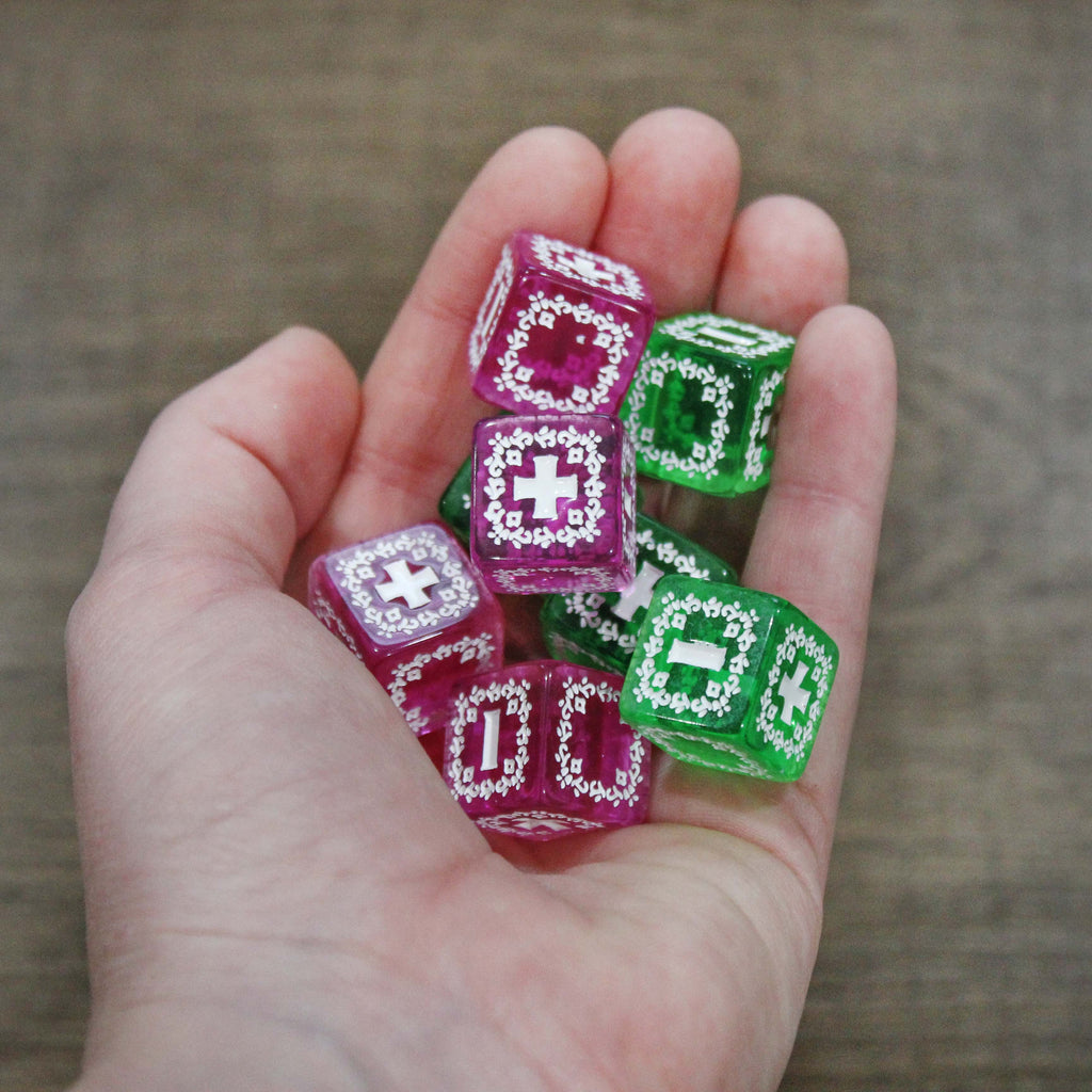 RPG Fudge Dice Set (Case of 52) - 52X_TV_06329_CASE