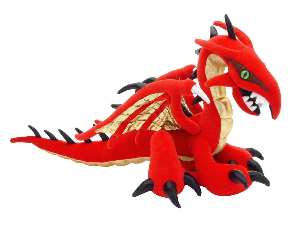 Large Red Dragon Plush (Case of 40) - 40X_TV_08001_CASE