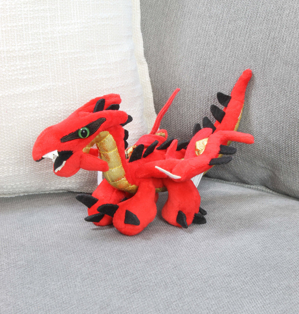 Small Red Dragon Plush (Case of 125) - 125X_TV_08004_CASE