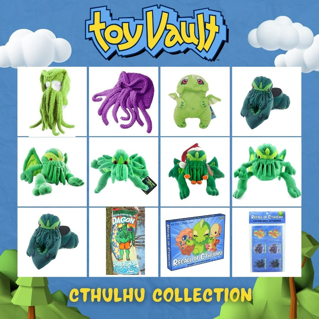 Large Cthulhu Plush Figure 16-Inch (Case of 12) - 12X_TV_12002_CASE