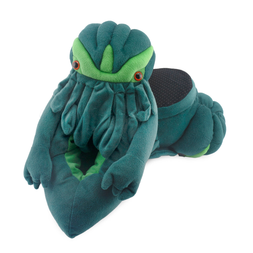 Cthulhu Plush Slippers, Adult Size (Case of 8) - 8X_TV_12021_CASE