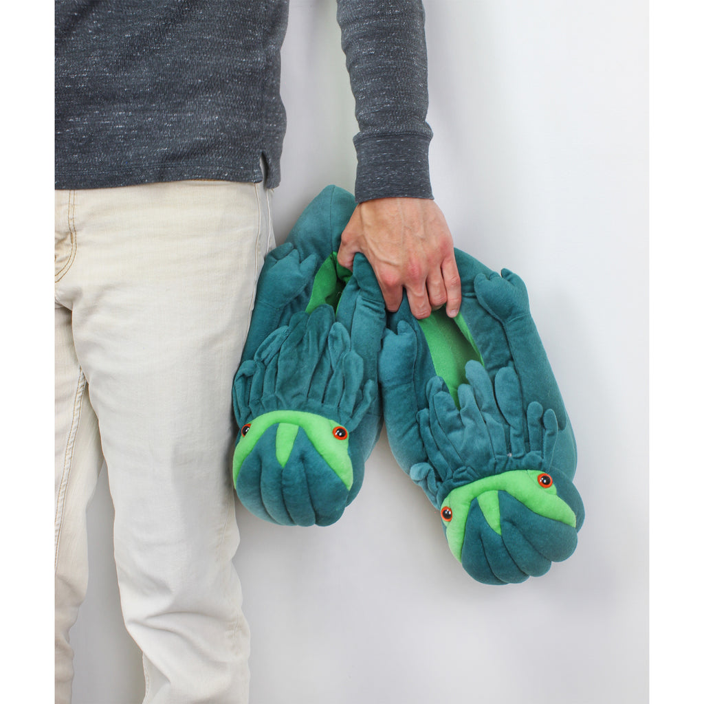 Cthulhu Plush Slippers, Adult Size - TV_12021