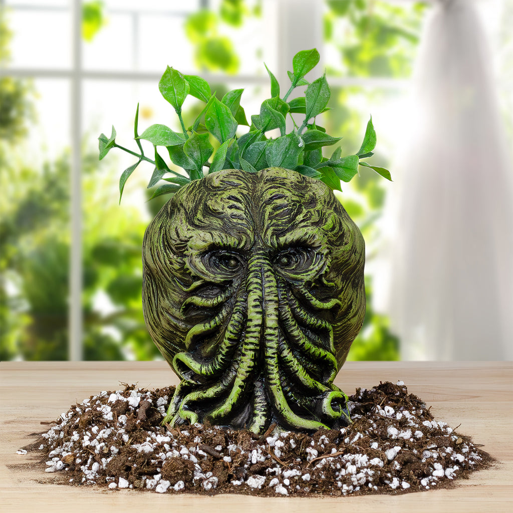 5-Inch Cthulhu Resin Planter Pot - TV_12038