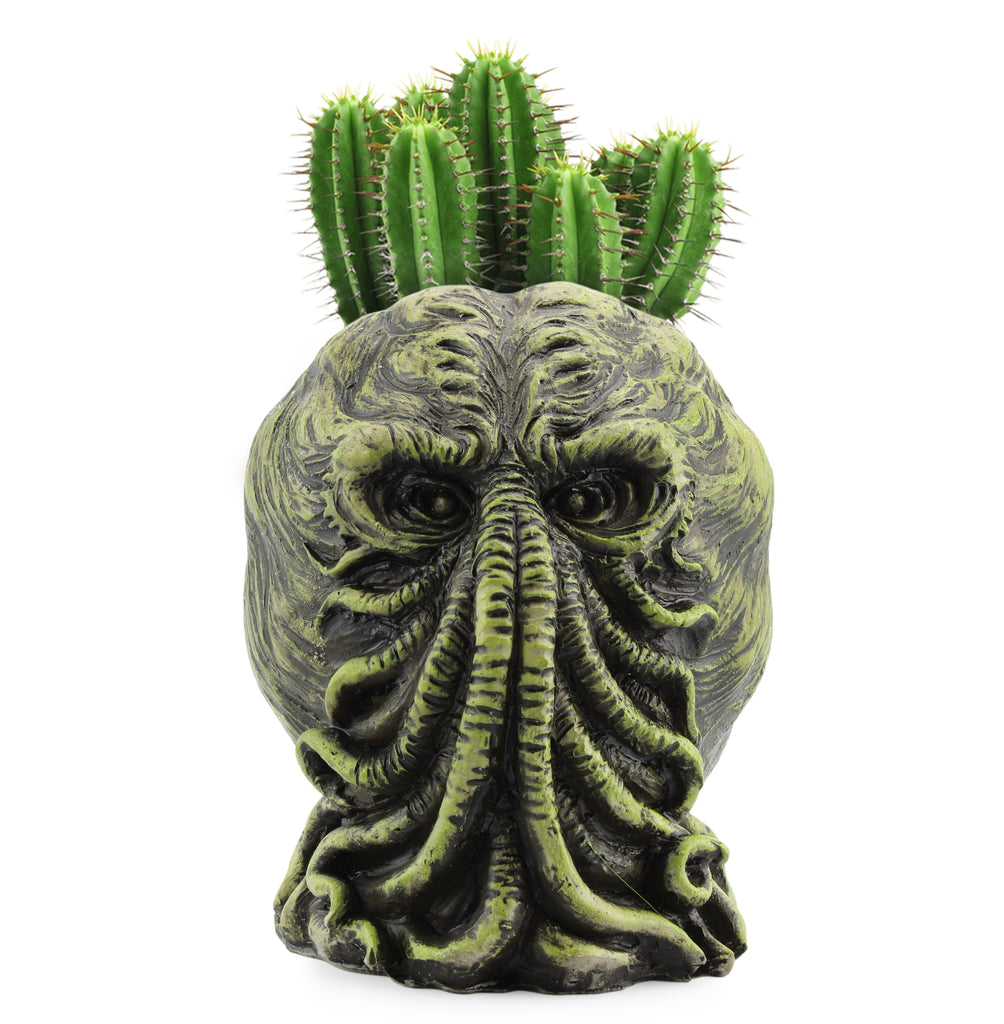 5-Inch Cthulhu Resin Planter Pot (Case of 27) - 27X_TV_12038_CASE