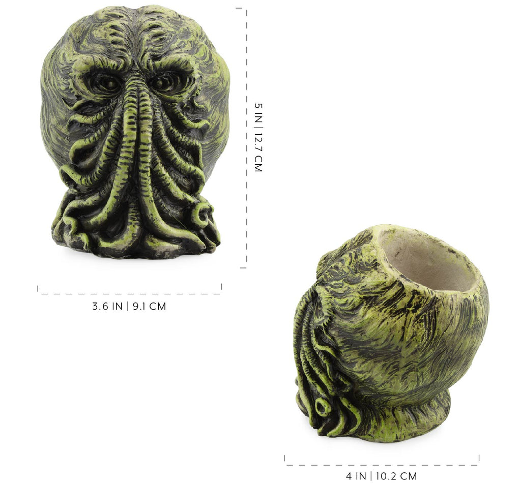 5-Inch Cthulhu Resin Planter Pot (Case of 27) - 27X_TV_12038_CASE