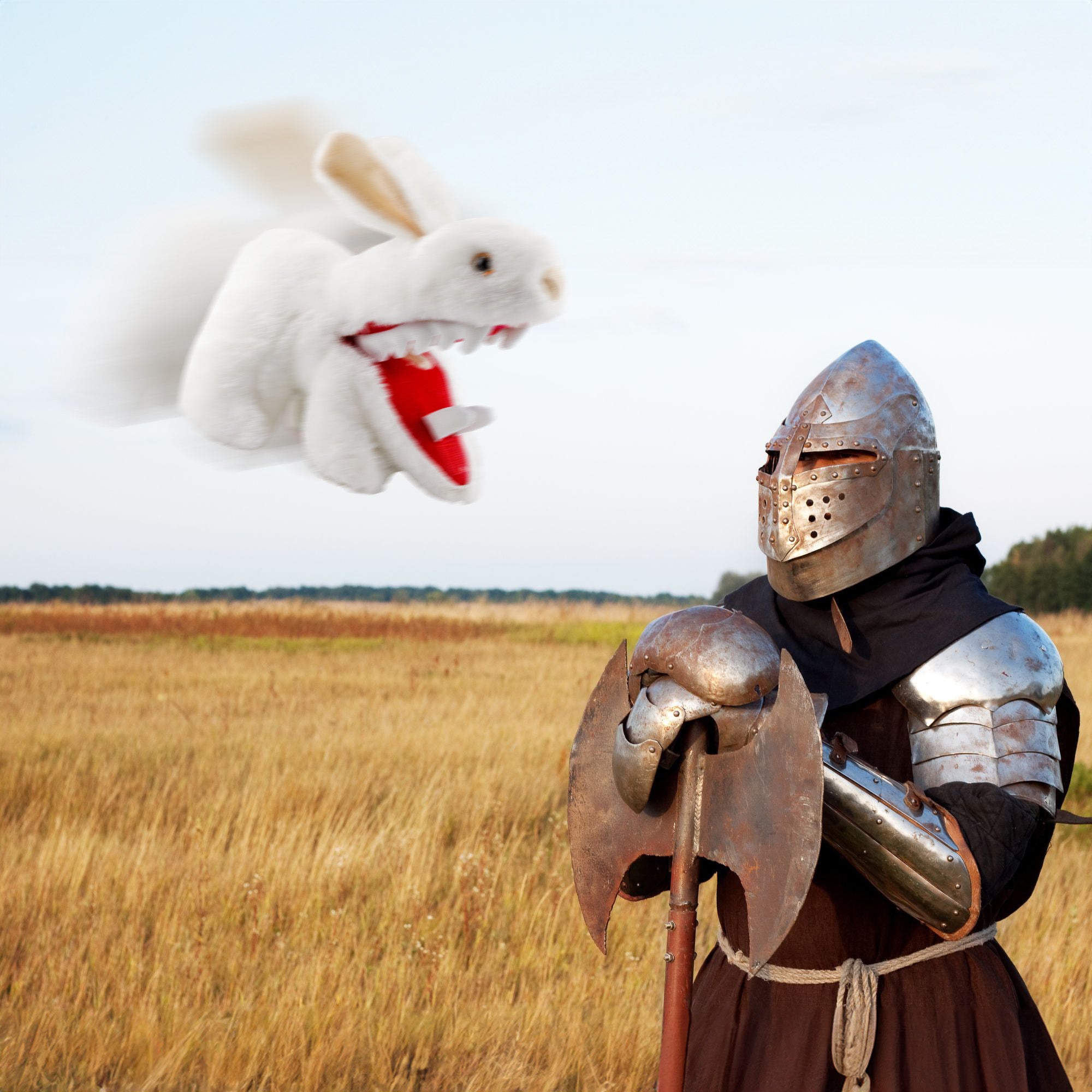 Toy Vault Monty Python Rabbit w/Big Pointy Teeth Plush – Kurated Korner