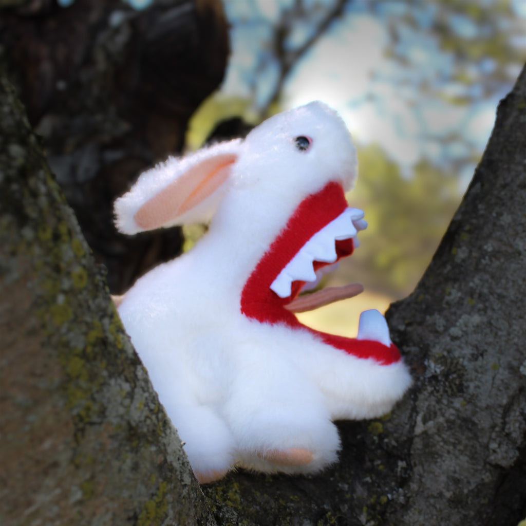 Monty Python Rabbit w/ Big Pointy Teeth Plush Toy, Mini-Size (Case of 48) - 48X_TV_15025_CASE