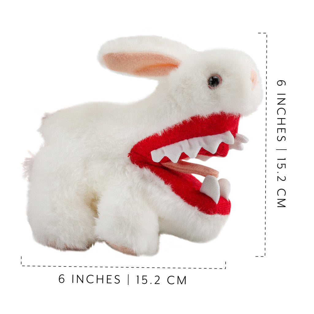 Monty Python Rabbit w/ Big Pointy Teeth Plush Toy, Mini-Size (Case of 48) - 48X_TV_15025_CASE