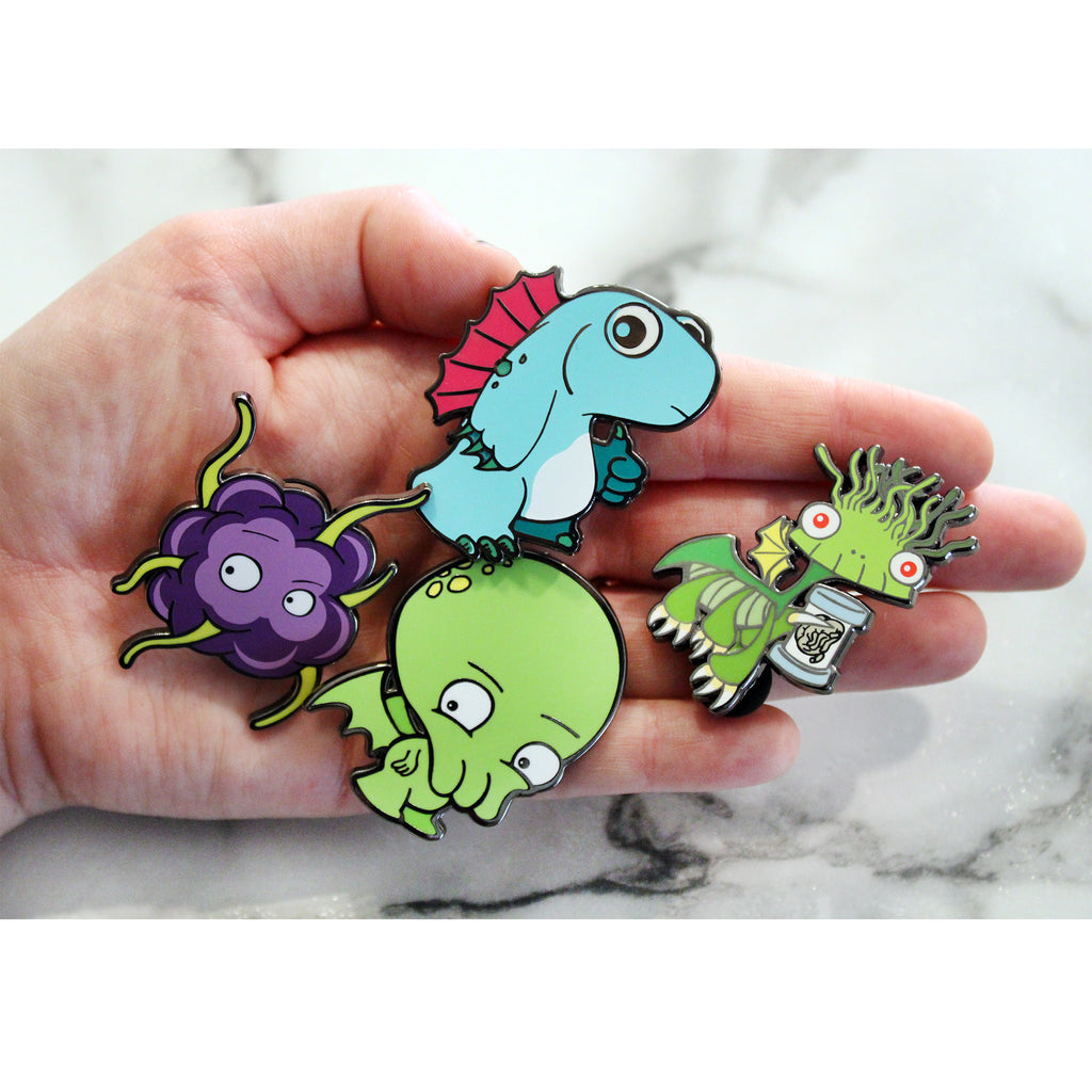 My Little Cthulhu Enamel Pin, Random Individual Pin, Series 1 - TV_36011