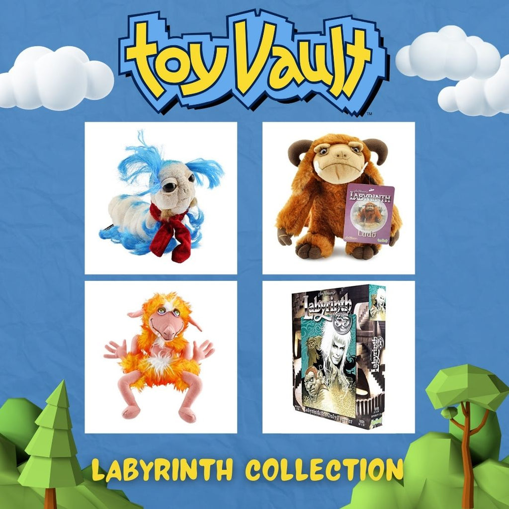 Labyrinth Mini Worm Plush Figure (Case of 48) - 48X_TV_70011_CASE