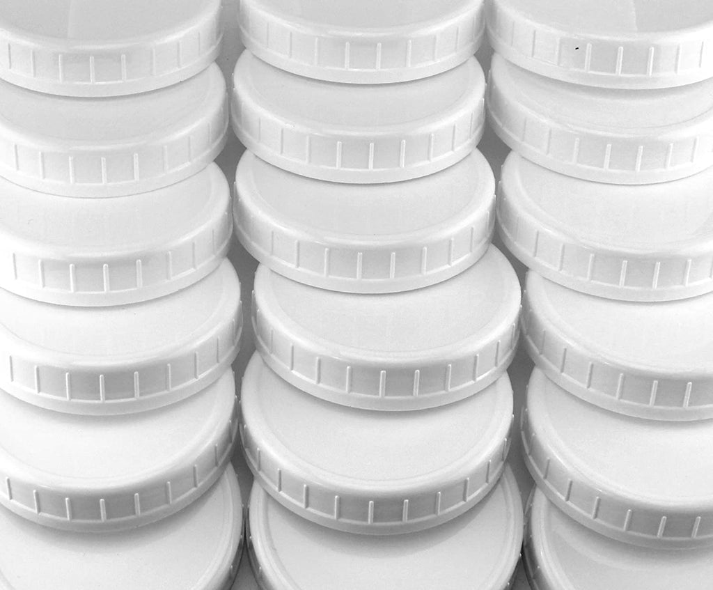 Wide Mouth Plastic Mason Jar Lids (120-Pack Bundle) - 5X_SH_1184_BUNDLE