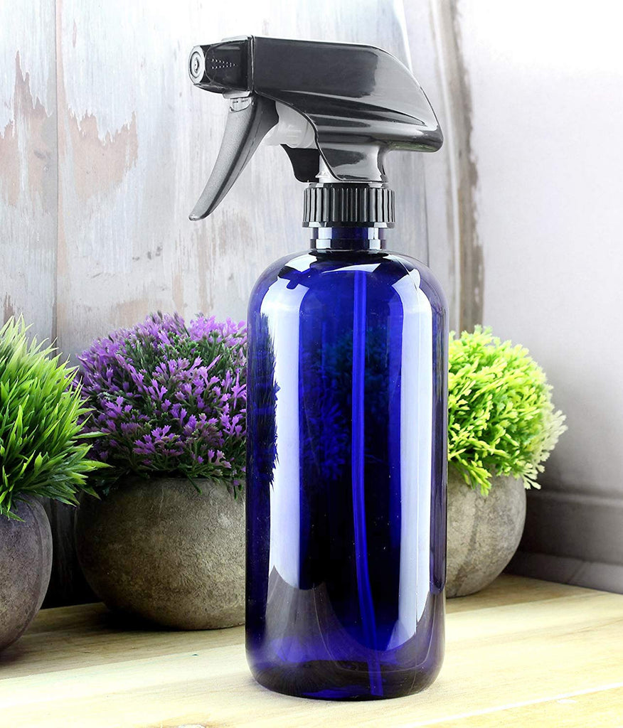 16oz Cobalt Blue PLASTIC Spray Bottles (96-pack) - 16X_SH_1269_CASE