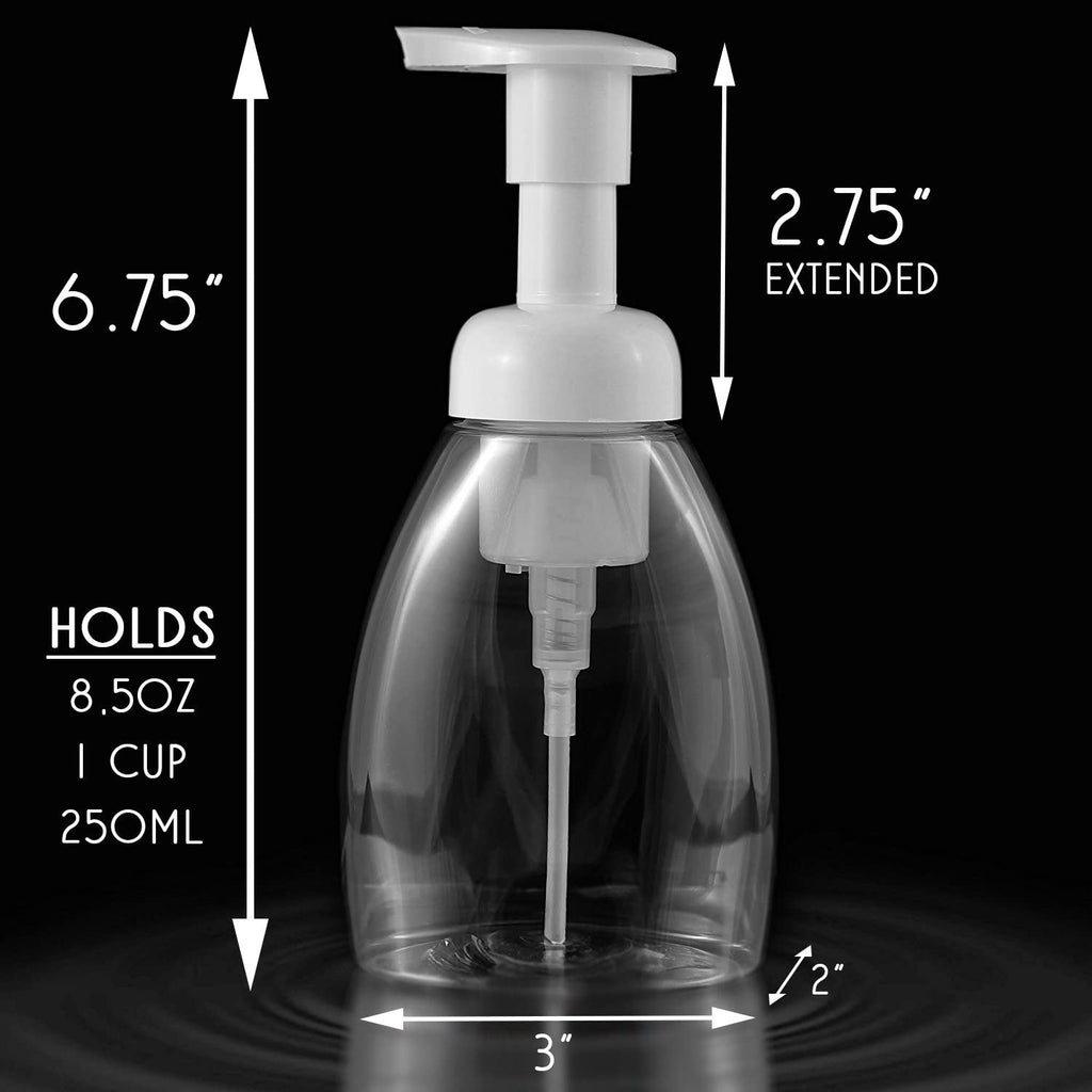 Foaming Soap Dispensers 8.5oz / 250ml Capacity (120pk) - 15X_SH_1270_BUNDLE