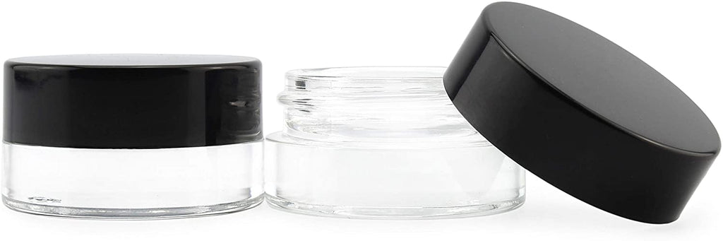 7-Milliliter Clear Glass Balm Jars (120-Pack) - 10X_SH_1581_BUNDLE