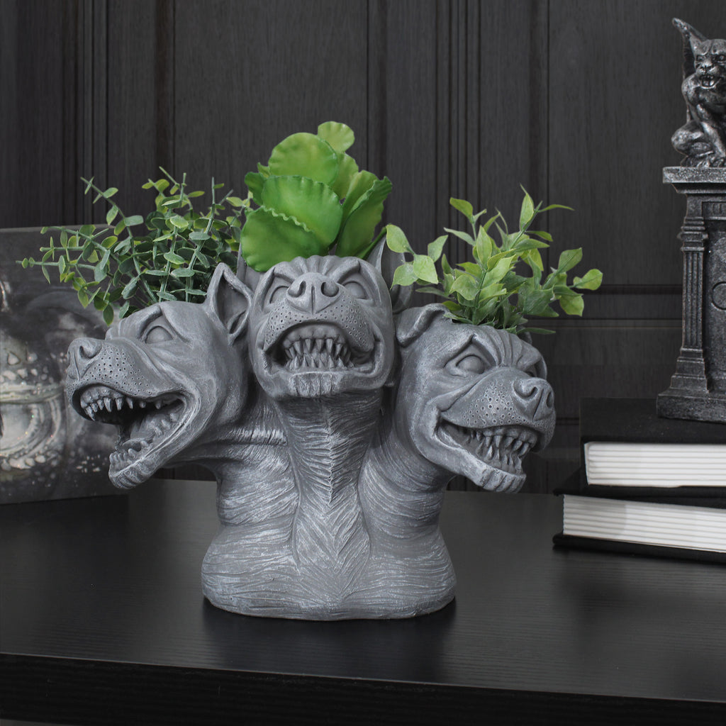 Cerberus 3-Headed Dog Planter - sh2394es1