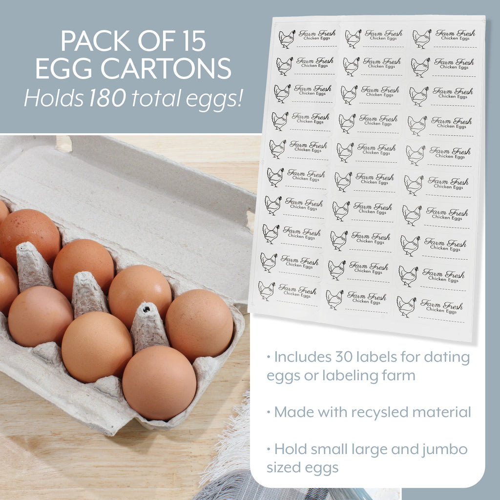 Cardboard Egg Cartons (12-Pack) - CBKit027