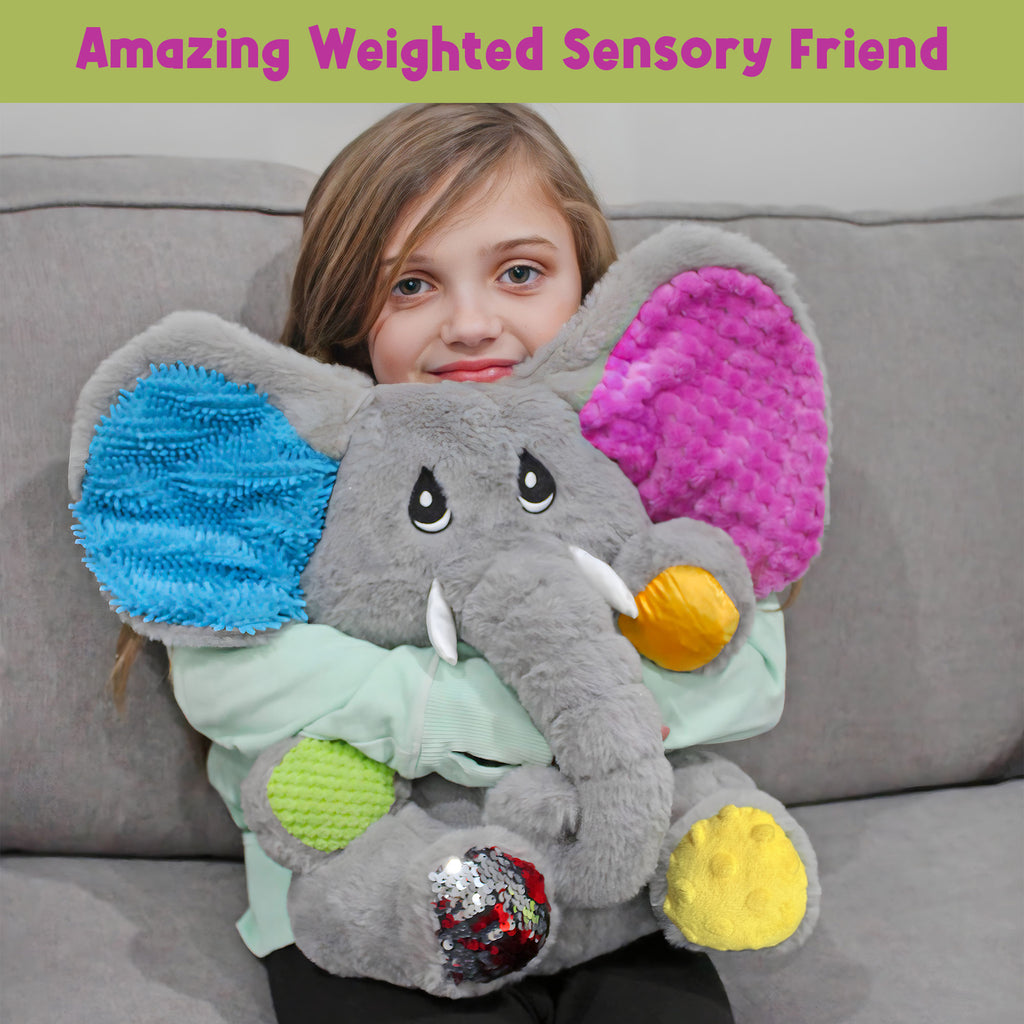 Sensory Plush Elephant - sh2473Mv1