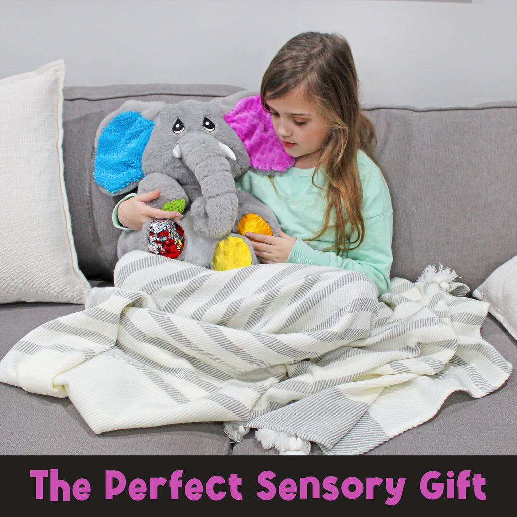 Sensory Plush Elephant - sh2473Mv1