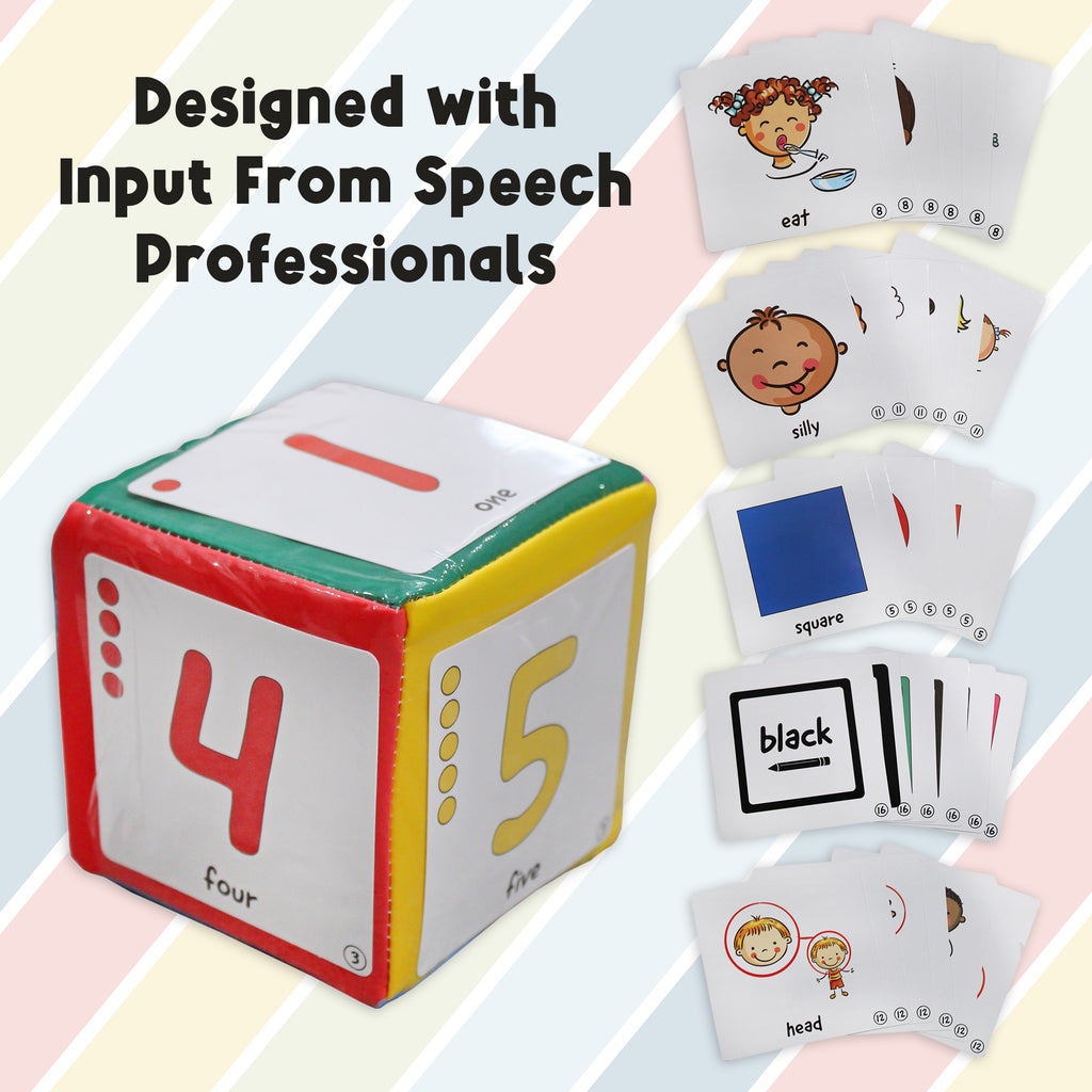 Speech Therapy Learning Cube - SH2556Mv1