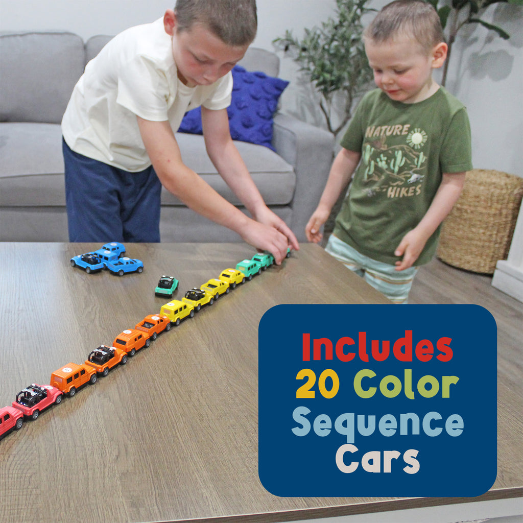 Line and Learn Car Playset - sh2580Mv1