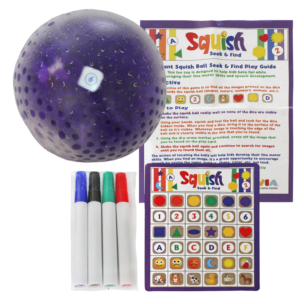 Giant Squishy Ball Seek and Find Toy - sh2555Mv1