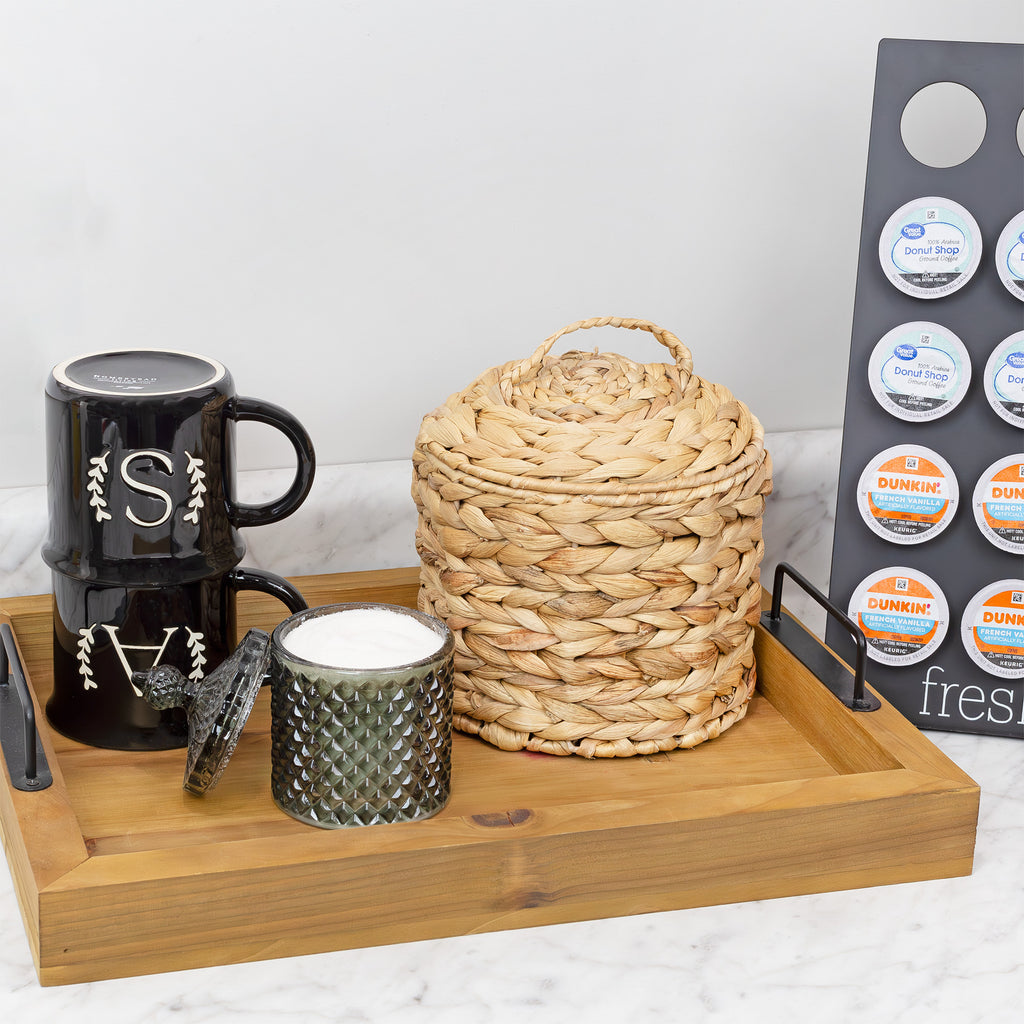 Basket Coffee Filter Holder (Water Hyacinth) - sh2587ah1