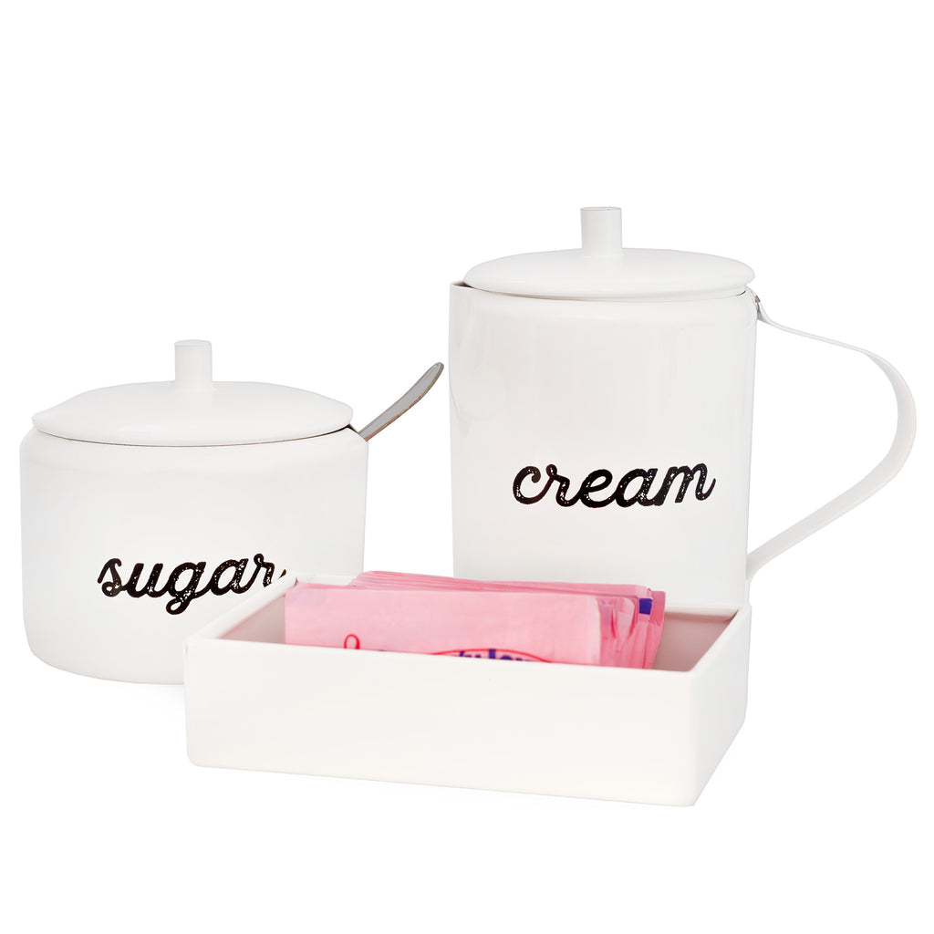 Enamel Cream and Sugar Set - sh2595ah1
