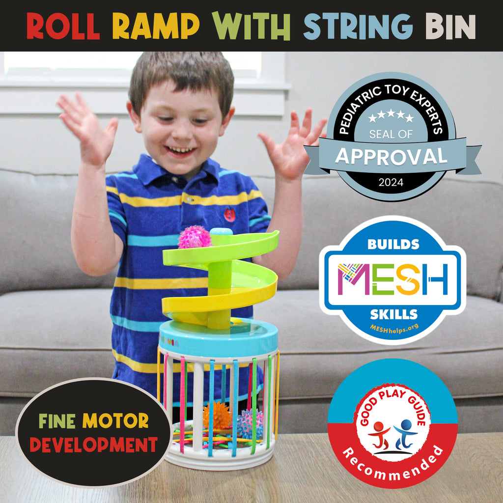 Roll & Drop 3 in 1 Sensory Toy - sh2596Mv1