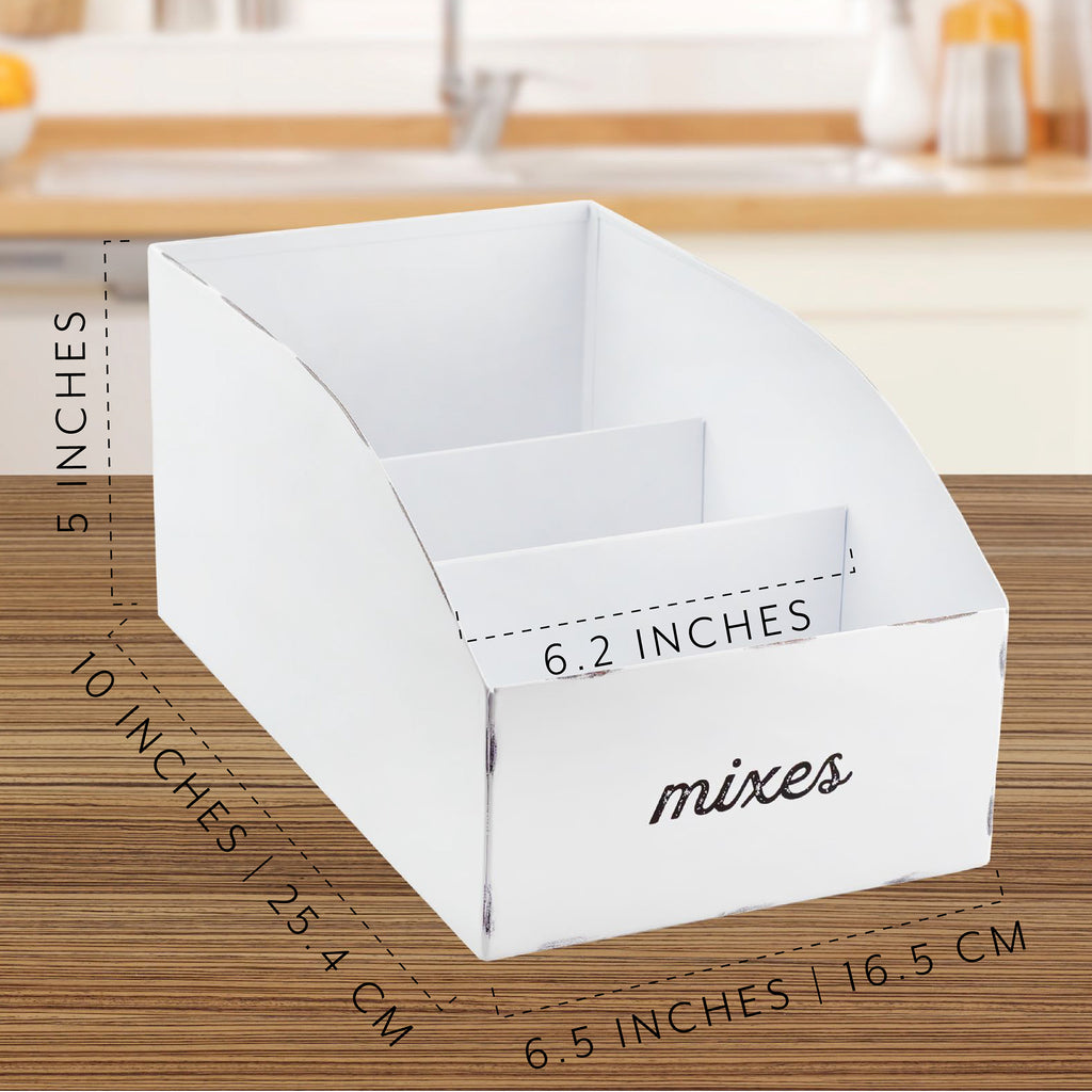 Farmhouse Baking Mix Organizers (2-Pack, White) - sh2625ah1