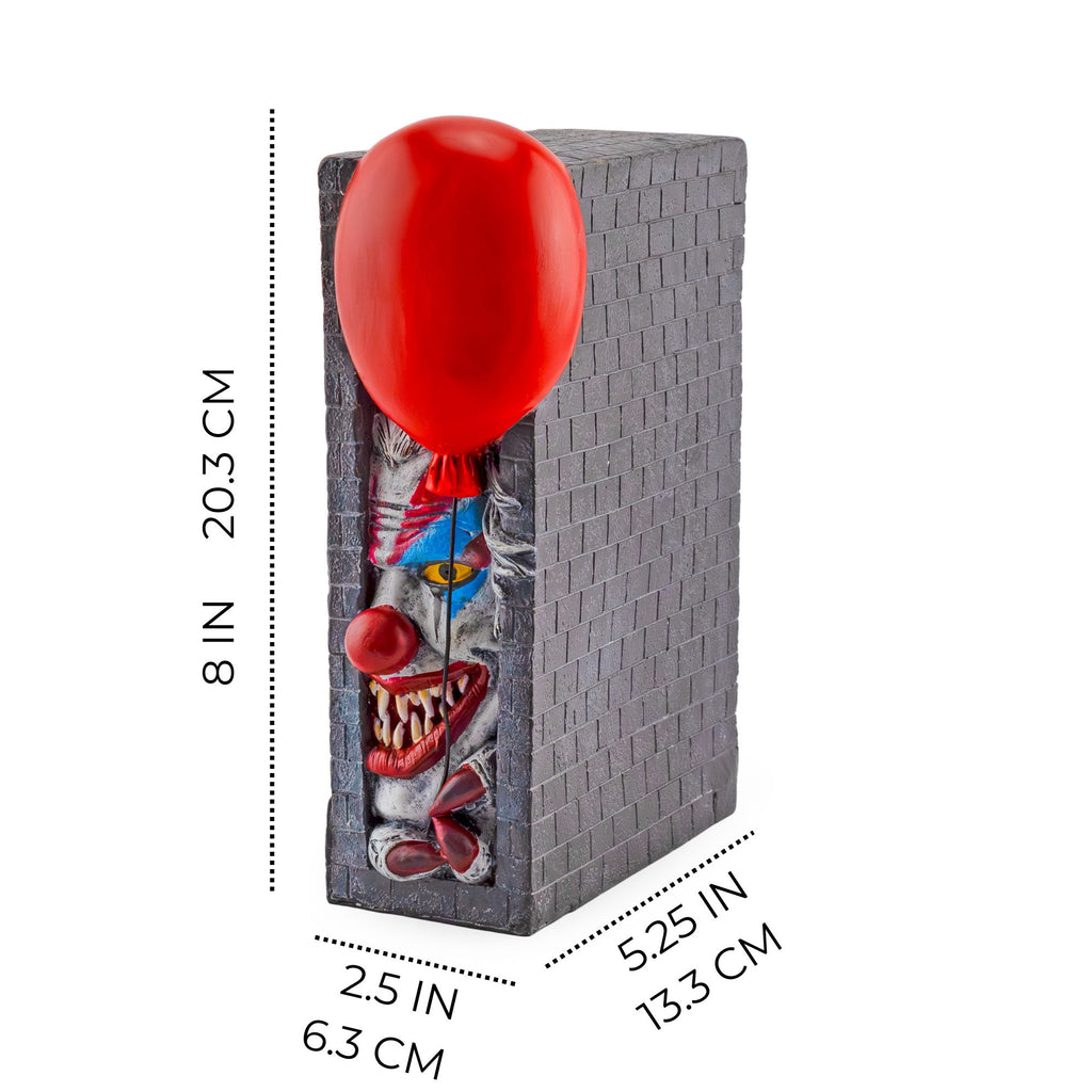 Evil Clown Bookshelf Insert - sh2646tv0