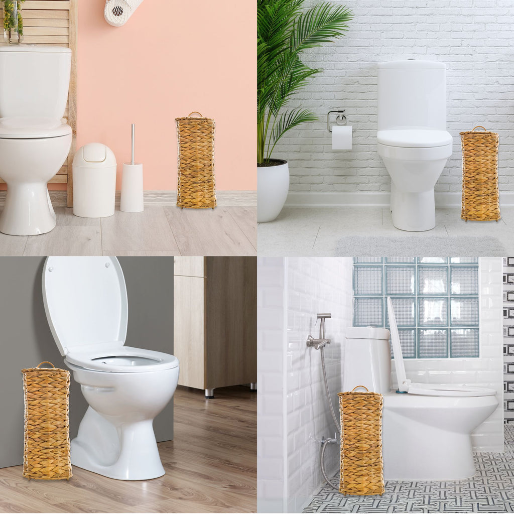 Water Hyacinth Toilet Paper Storage - sh2664ah1