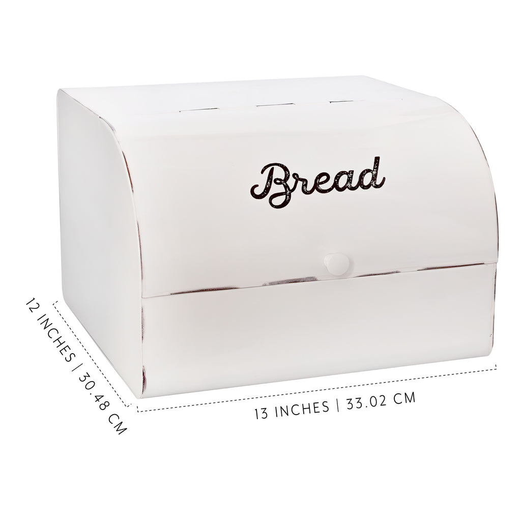 Large White Bread Box - sh2687ah1