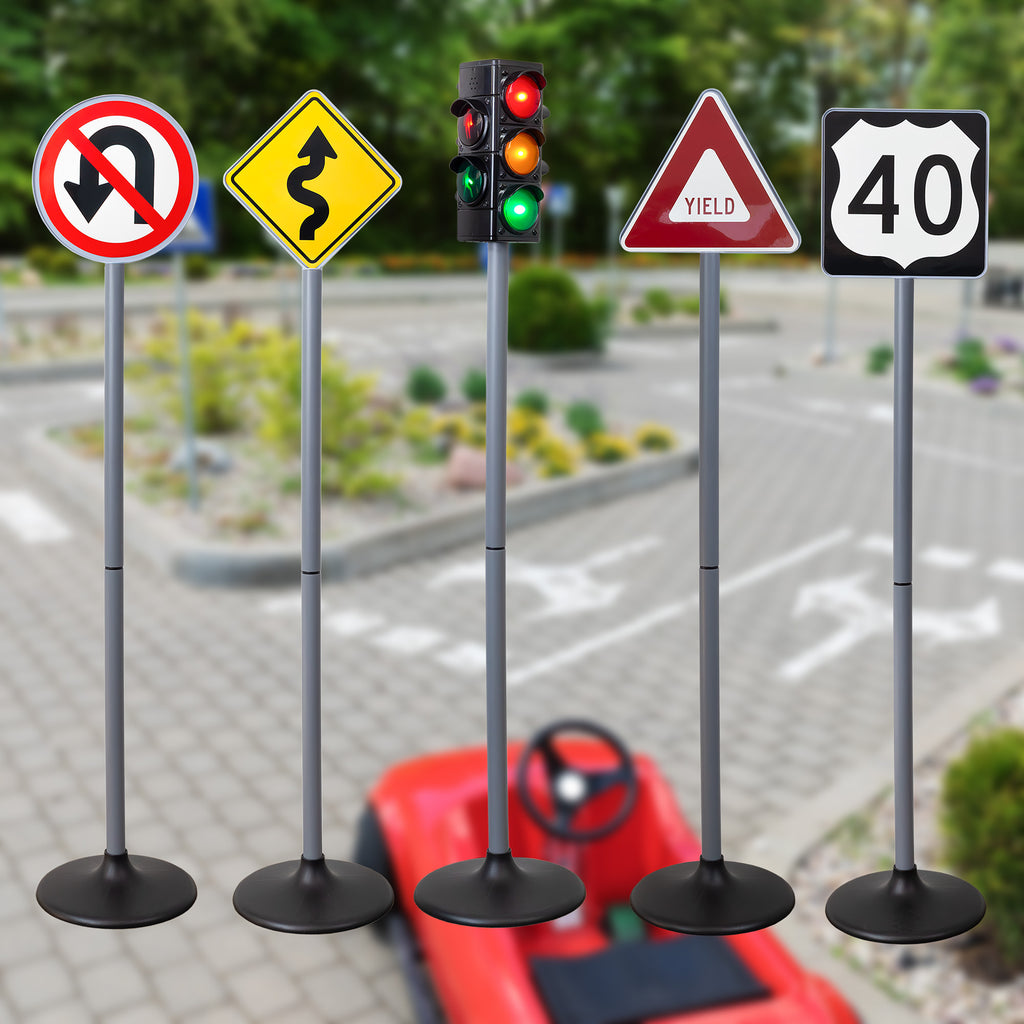 Large Traffic Signs Playset (32pc Set) - sh2696att0