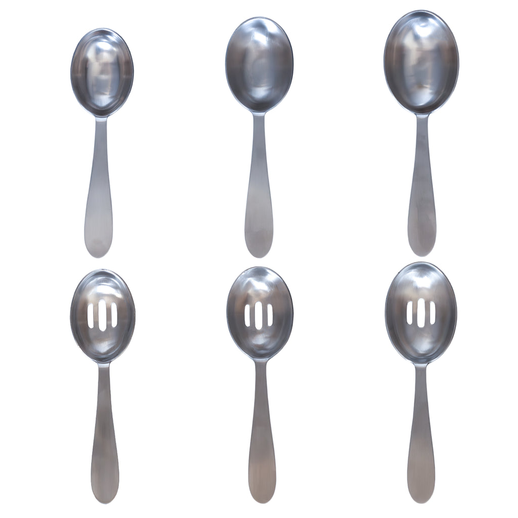 Portion Control Serving Spoons (6-Piece Dining Set) - sh2013dar0