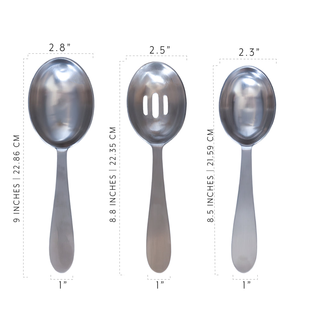 Portion Control Serving Spoons (6-Piece Dining Set) - sh2013dar0