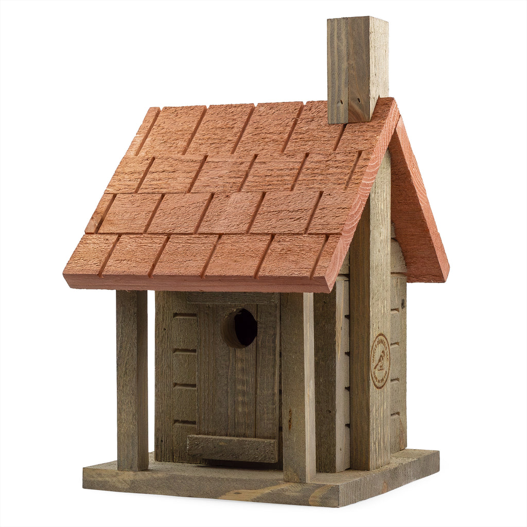 Log Cabin Wren Birdhouse - UDKIT031