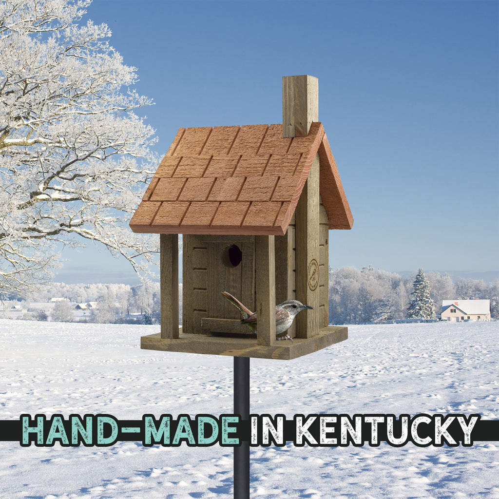 Log Cabin Wren Birdhouse - UDKIT031