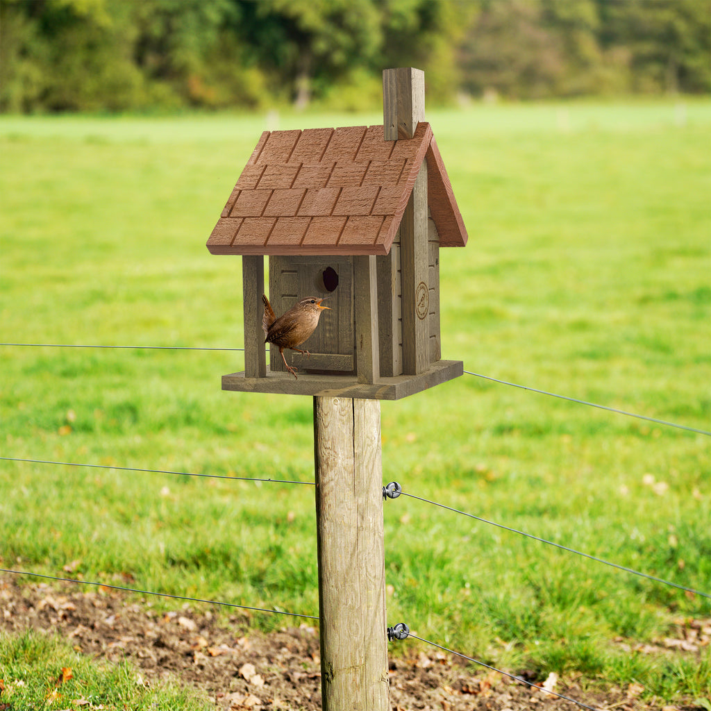 Log Cabin Wren Birdhouse - UDKIT031