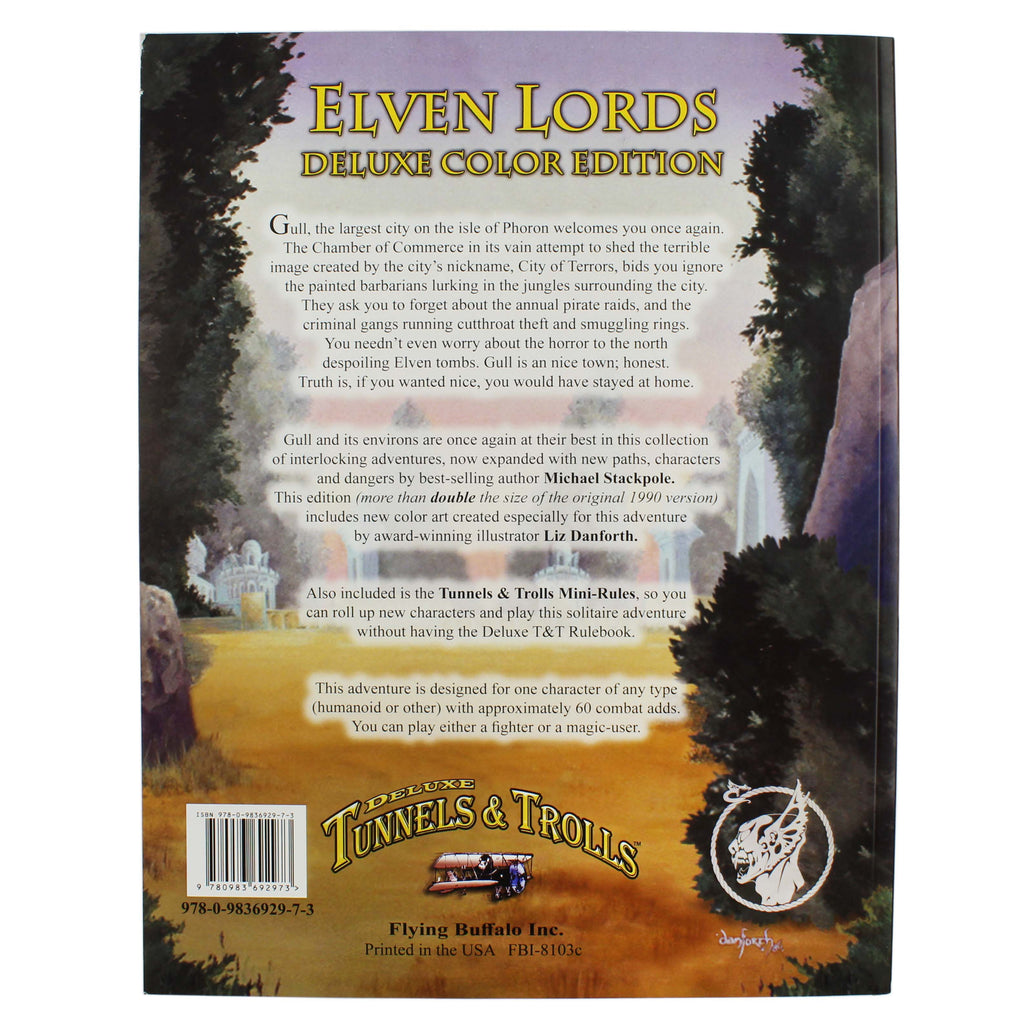 Tunnels & Trolls Solo Adventure 30: Elven Lords Deluxe (Color) Edition - FBI-8130C