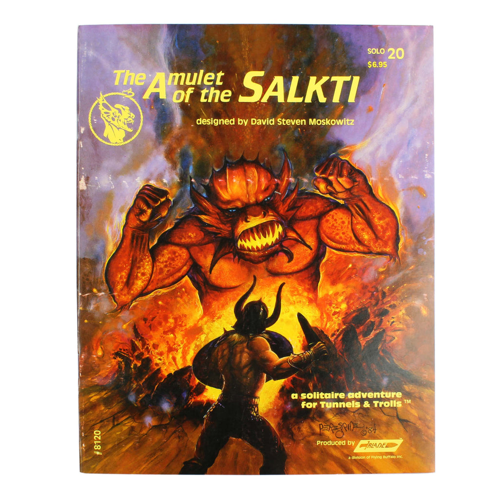 Tunnels & Trolls Solo Adventure 20: Amulet of Salkti - FBI-8120
