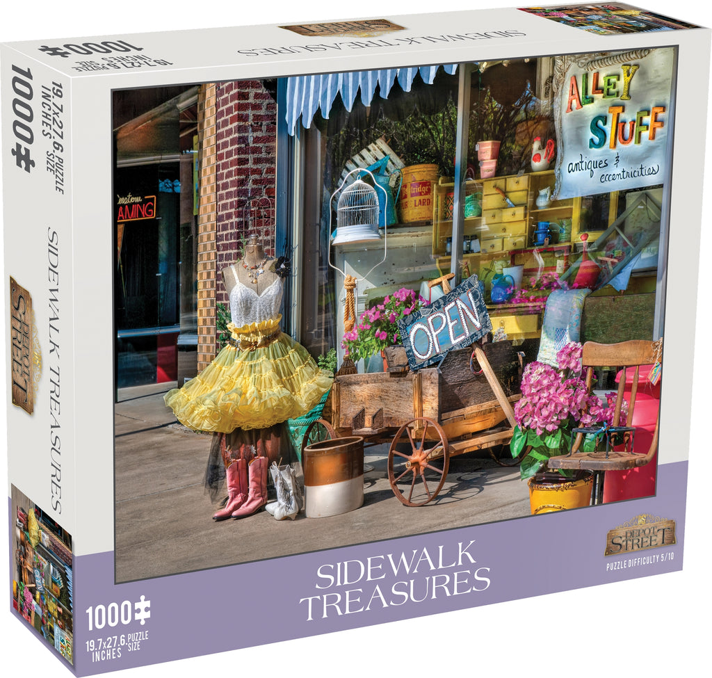 Sidewalk Treasures 1000-Piece Jigsaw Puzzle (Case of 6) - 6X_DS-0001_CASE