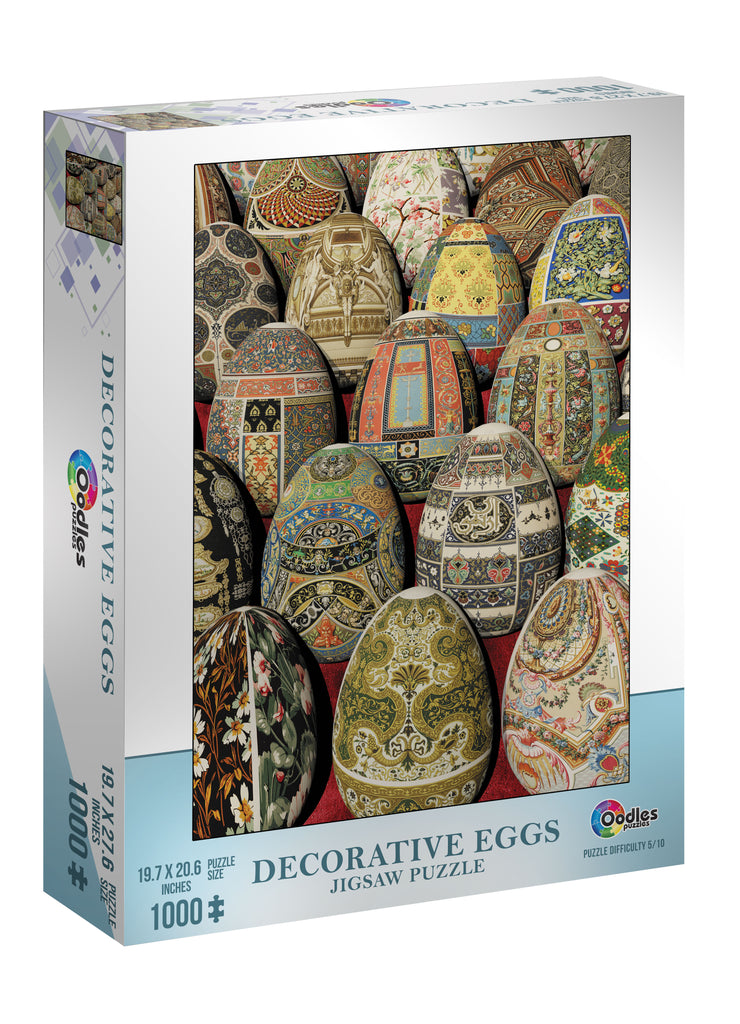 Decorative Eggs 1000-Piece Puzzle - OD-0001x