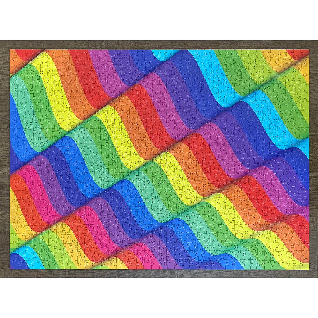 Rainbow Waves 1,000 Piece Puzzle - MC-0001