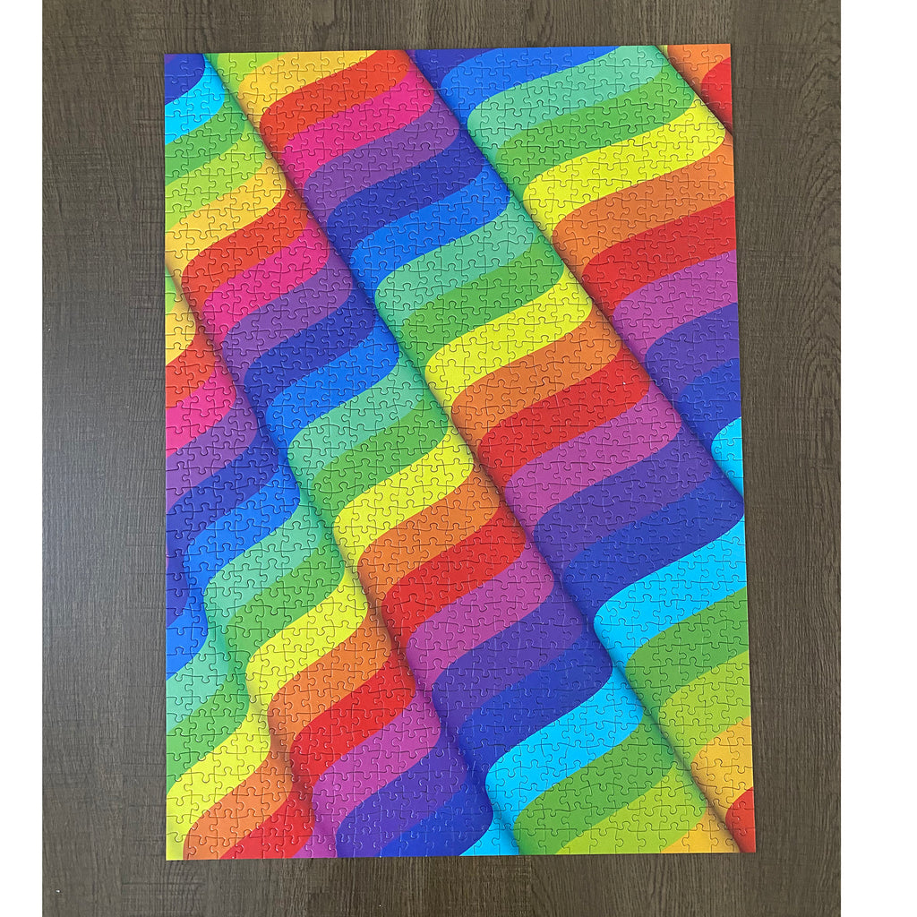 Rainbow Waves 1,000 Piece Puzzle - MC-0001