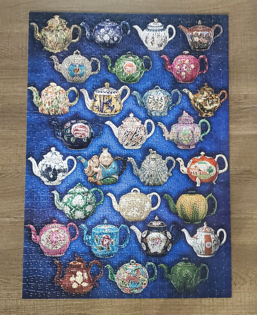 Teapot Collection 1000-Piece Puzzle (Case of 6) - OD-0002_CASE