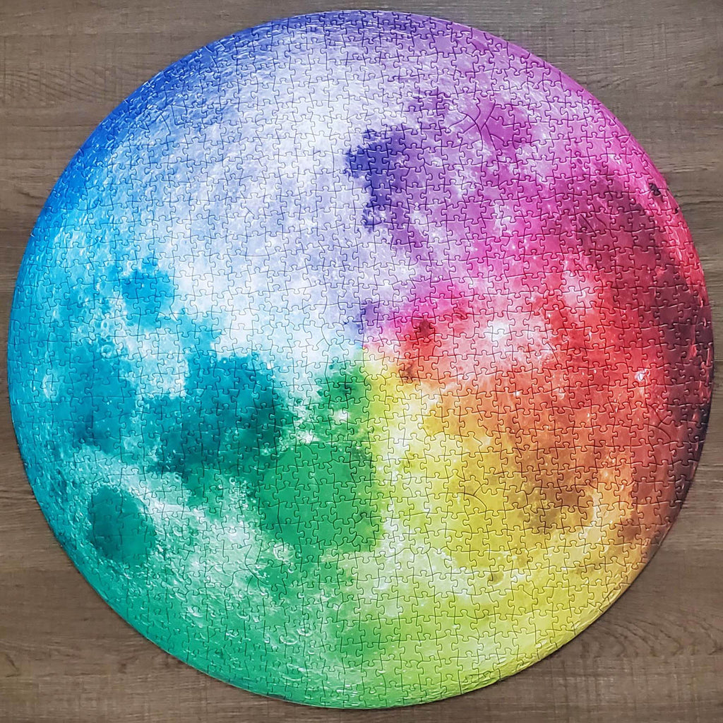 Gradient Moon Round 1000-Piece Puzzle (Case of 6) - MC-0004_CASE