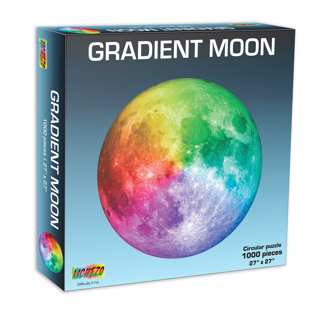 Gradient Moon Round 1000-Piece Puzzle (Case of 6) - MC-0004_CASE