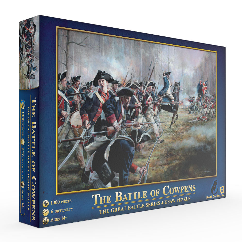 Battle of Cowpens 1,000 Piece Puzzle, Revolutionary War Battle Scene (Case of 6) - 6X_BC_0001_CASE