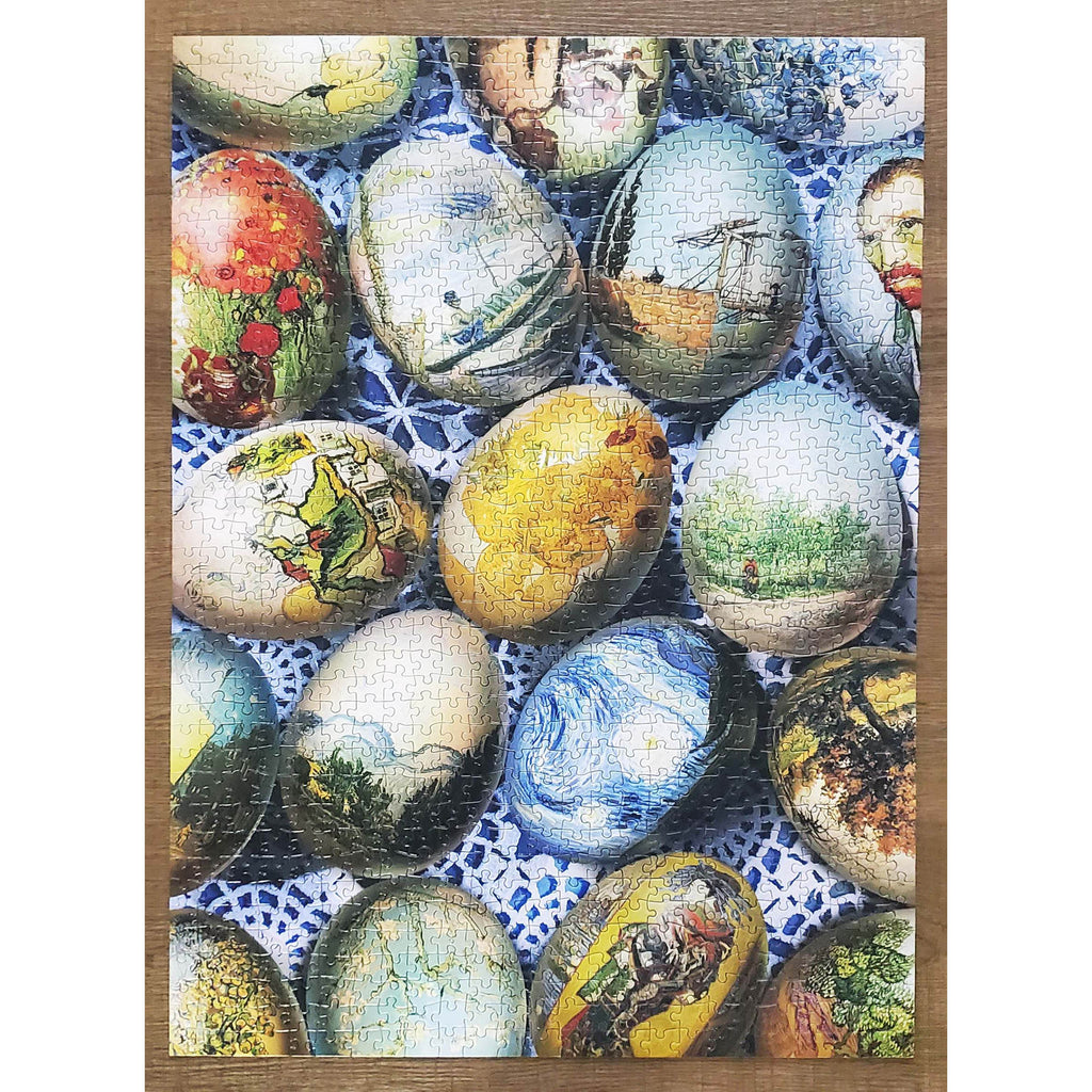 Van Gogh Eggs 1000-Piece Puzzle (Case of 6) - OD-0007_CASE